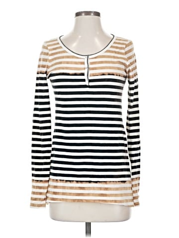 Gypsy Daisy Long Sleeve Henley (view 1)