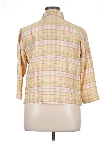 Notations 3/4 Sleeve Button-Down Shirt (view 2)