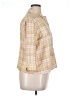 Notations Plaid Yellow 3/4 Sleeve Button-Down Shirt Size XL - photo 4