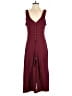 Lulus Solid Burgundy Jumpsuit Size S - photo 1