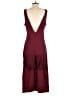 Lulus Solid Burgundy Jumpsuit Size S - photo 2