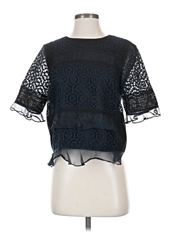 Rebecca Taylor Short Sleeve Top (view 1)