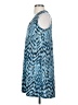Veronica M. Chevron-herringbone Blue Casual Dress Size XS - photo 5