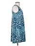 Veronica M. Chevron-herringbone Blue Casual Dress Size XS - photo 4