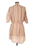 J for Justify Stripes Tan Casual Dress Size L - photo 2