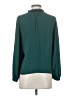 J.Crew Factory Store 100% Polyester Teal Long Sleeve Blouse Size XS - photo 2