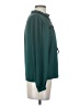 J.Crew Factory Store 100% Polyester Teal Long Sleeve Blouse Size XS - photo 4