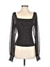 By Anthropologie Black Long Sleeve Top Size S - photo 1