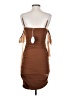 Cloud Ten 100% Polyester Brown Cocktail Dress Size S - photo 2