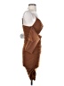 Cloud Ten 100% Polyester Brown Cocktail Dress Size S - photo 4