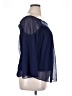 W. by Wantable 100% Polyester Blue 3/4 Sleeve Blouse Size XL - photo 4