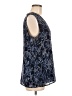 Grey by Jason Wu Blue Sleeveless Blouse Size 8 - photo 4