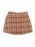 Beautees 100% Polyester Plaid Brown Tan Skirt Size L (kids) - photo 1
