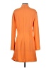 H&M 100% Polyester Orange Casual Dress Size S - photo 2