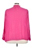 Torrid 100% Polyester Pink Long Sleeve Blouse Size 3X Plus (3) - photo 2