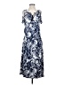 Avon Paisley Blue Casual Dress Size S - photo 1