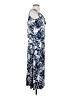 Avon Paisley Blue Casual Dress Size S - photo 4