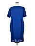 Worthington 100% Polyester Solid Blue Casual Dress Size 20W - photo 1