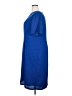 Worthington 100% Polyester Solid Blue Casual Dress Size 20W - photo 5