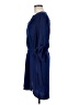 BCBGMAXAZRIA Solid Blue Casual Dress Size M - photo 5