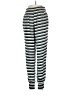 Mikoh Stripes Silver Casual Pants Size Med (2) - photo 1