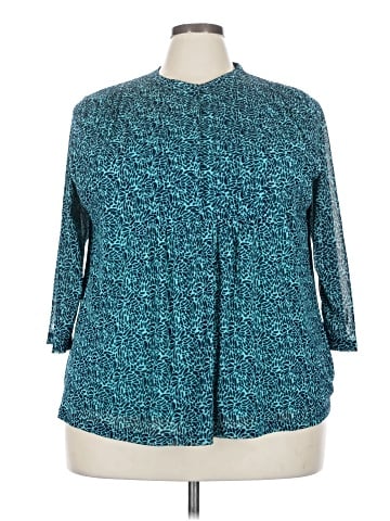 Liz Claiborne 3/4 Sleeve Blouse (view 1)