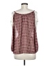 Soprano 100% Polyester Burgundy Sleeveless Blouse Size M - photo 2