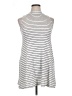 Harper Stripes Silver Gray Casual Dress Size XL - photo 1