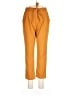 SOHO Apparel Ltd Solid Orange Casual Pants Size L - photo 1