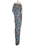 Lularoe Print Blue Leggings One size - photo 4