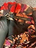 Kobi Halperin 100% Polyester Paisley Brown Cocktail Dress Size M - photo 7