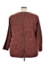 Democracy Animal Print Brown Pullover Sweater Size 3X - photo 2