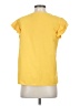 Shein 100% Polyester Yellow Short Sleeve Top Size S - photo 2