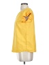 Shein 100% Polyester Yellow Short Sleeve Top Size S - photo 5
