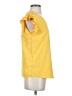 Shein 100% Polyester Yellow Short Sleeve Top Size S - photo 4