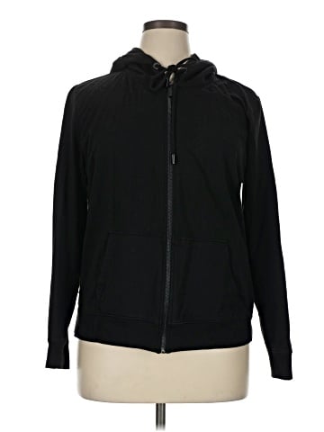 Karl Lagerfeld Zip Up Hoodie (view 1)