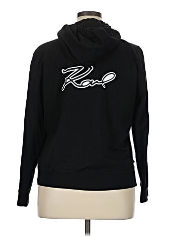 Karl Lagerfeld Zip Up Hoodie (view 2)