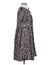 Unbranded 100% Polyester Animal Print Gray Casual Dress Size S - photo 4