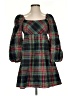 J.Crew Plaid Green Casual Dress Size 00 - photo 1