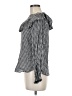 Zara Houndstooth Black Long Sleeve Blouse Size S - photo 5