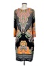 MSK Paisley Orange Casual Dress Size M - photo 2