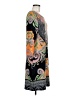 MSK Paisley Orange Casual Dress Size M - photo 4