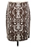 J. McLaughlin Animal Print Brown Formal Skirt Size 2 - photo 1