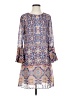 Cremieux 100% Polyester Paisley Multi Color Blue Casual Dress Size 2 - photo 1