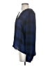 Parker 100% Silk Blue Long Sleeve Silk Top Size XS - photo 5