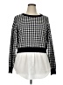 J by Joie Houndstooth Black Pullover Sweater Size XL - photo 1