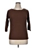 Newport News 100% Cotton Brown Pullover Sweater Size 1X - photo 1