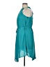 Mossimo 100% Polyester Solid Teal Cocktail Dress Size XL - photo 5