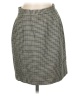 Tahari Houndstooth Gray Ivory Formal Skirt Size 4 (estimated) - photo 1