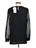 Panhandle 100% Polyester Black Long Sleeve Blouse Size S - photo 2